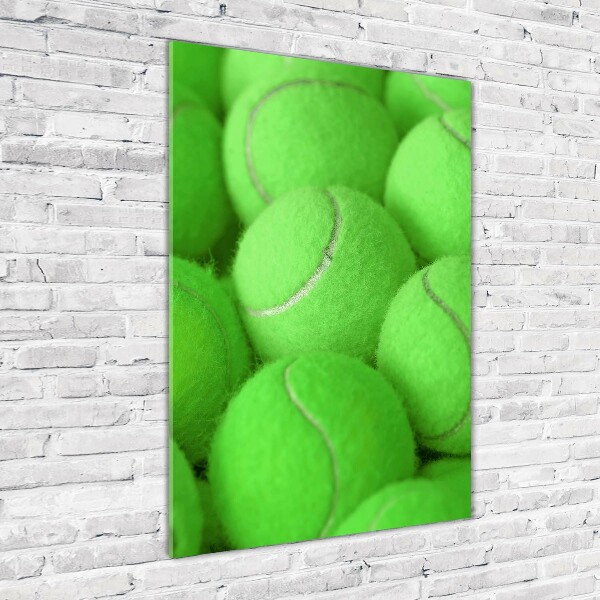 Staand foto plexiglas Tennisballen