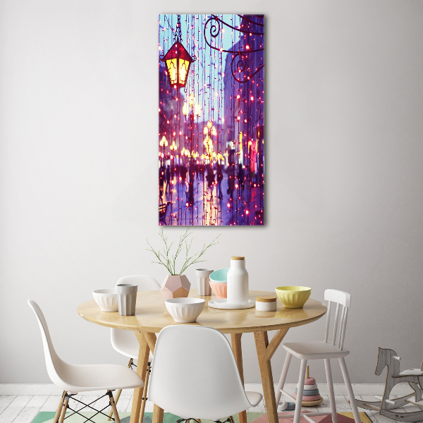 Staand foto op plexiglas Lichten in de stad