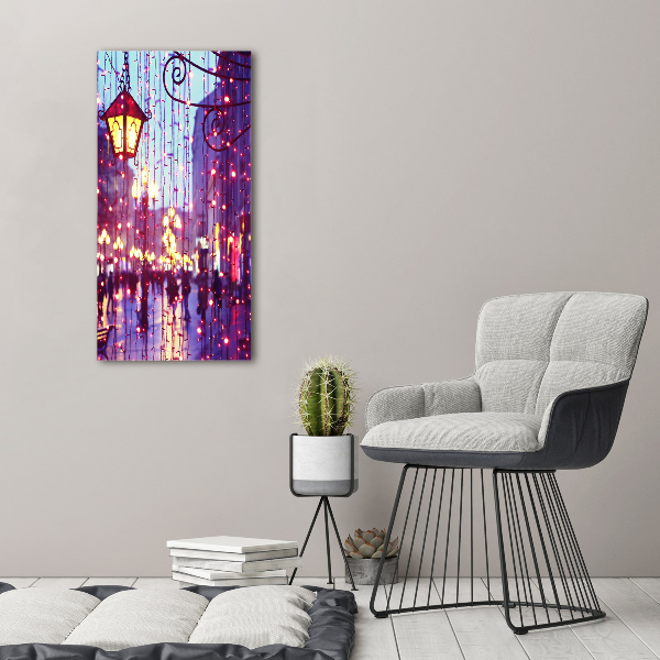 Staand foto op plexiglas Lichten in de stad