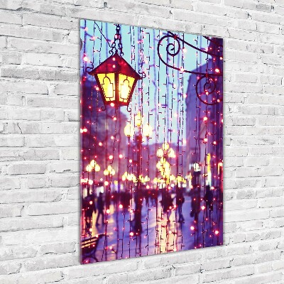 Staand foto op plexiglas Lichten in de stad