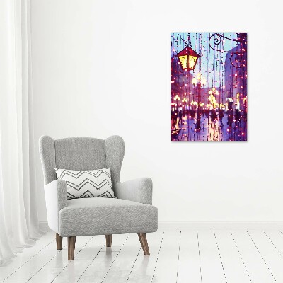 Staand foto op plexiglas Lichten in de stad