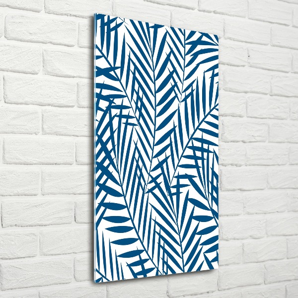 Staand plexiglas foto Tropische bladeren