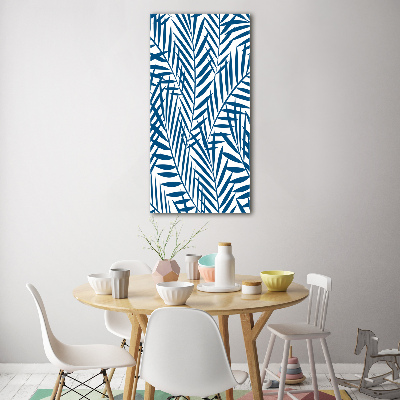 Staand plexiglas foto Tropische bladeren