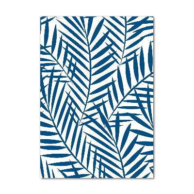 Staand plexiglas foto Tropische bladeren