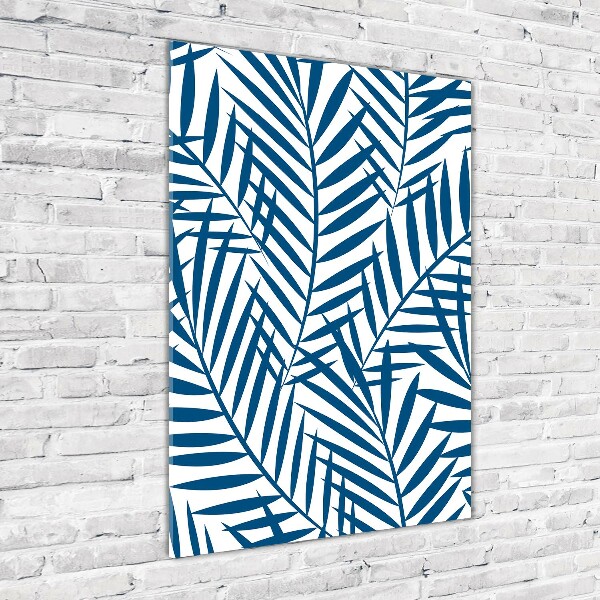 Staand plexiglas foto Tropische bladeren