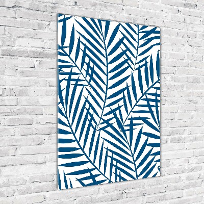 Staand plexiglas foto Tropische bladeren