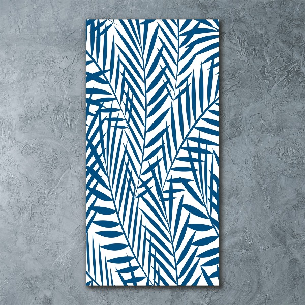 Staand plexiglas foto Tropische bladeren