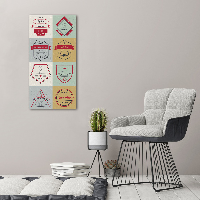 Staand foto in plexiglas Skateboardborden