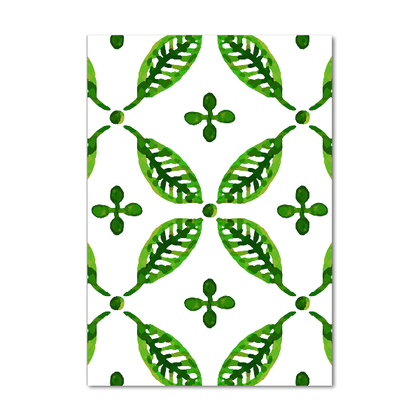 Staand foto plexiglas Groene bladeren