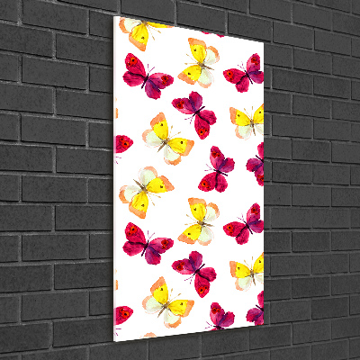 Staand plexiglas foto Kleurrijke vlinders