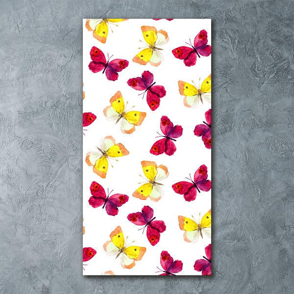 Staand plexiglas foto Kleurrijke vlinders