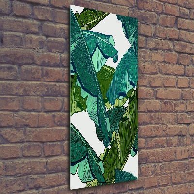 Staand foto op plexiglas Bananenbladeren