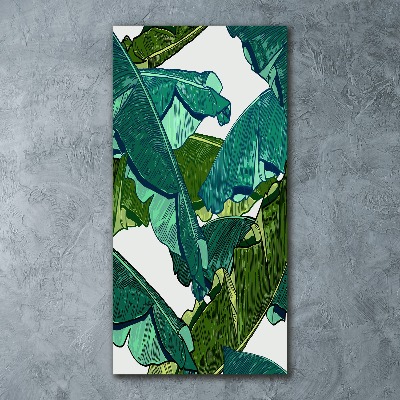 Staand foto op plexiglas Bananenbladeren