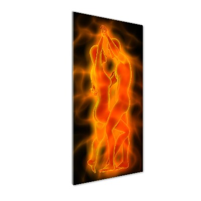 Staand plexiglas foto Dansend paar