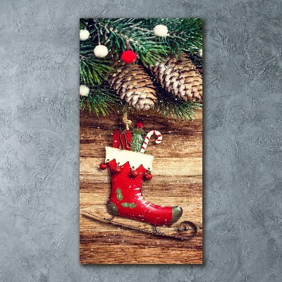 Staand foto in plexiglas Kerstversieringen