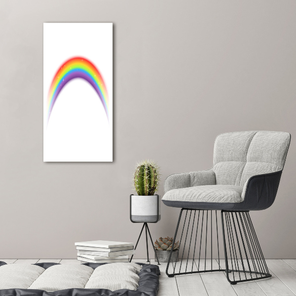 Staand plexiglas foto Regenboog