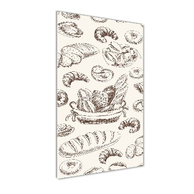 Staand plexiglas foto Brood