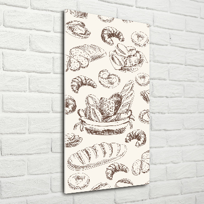 Staand plexiglas foto Brood