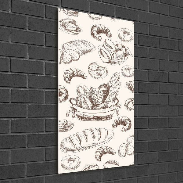 Staand plexiglas foto Brood