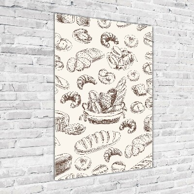 Staand plexiglas foto Brood