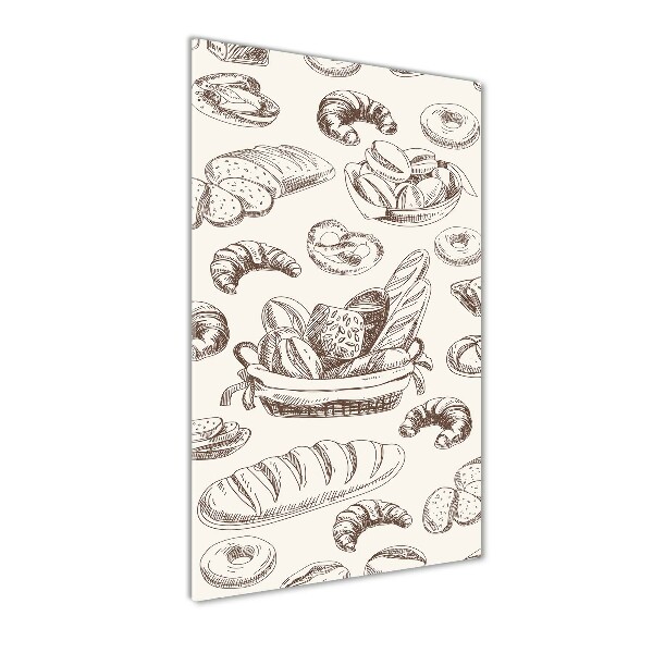 Staand plexiglas foto Brood