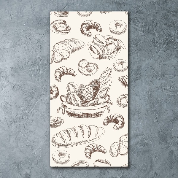 Staand plexiglas foto Brood