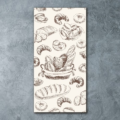 Staand plexiglas foto Brood