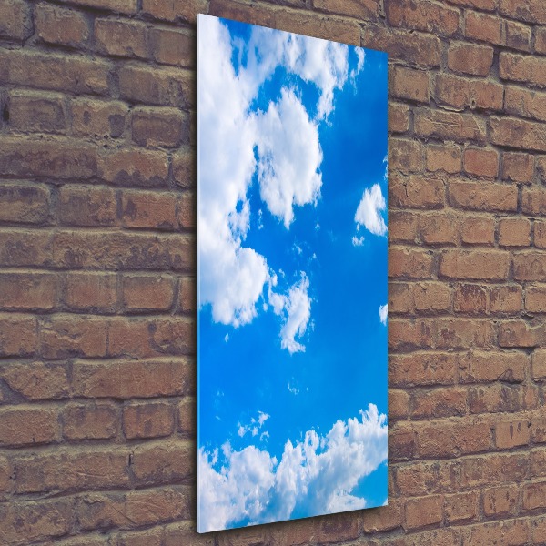 Staand foto in plexiglas Wolken aan de hemel