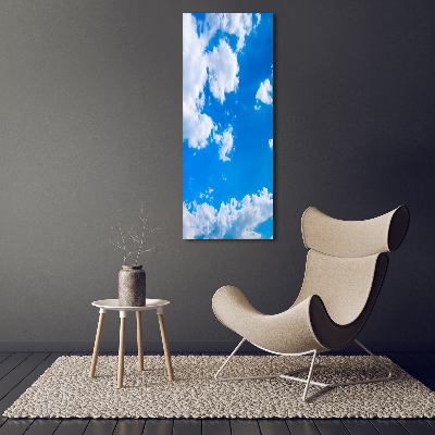 Staand foto in plexiglas Wolken aan de hemel