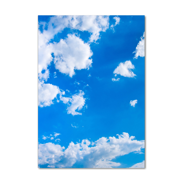 Staand foto in plexiglas Wolken aan de hemel
