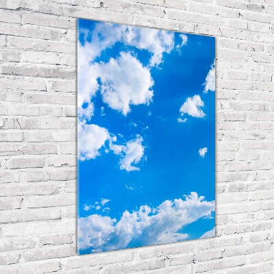 Staand foto in plexiglas Wolken aan de hemel