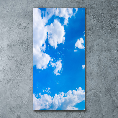 Staand foto in plexiglas Wolken aan de hemel