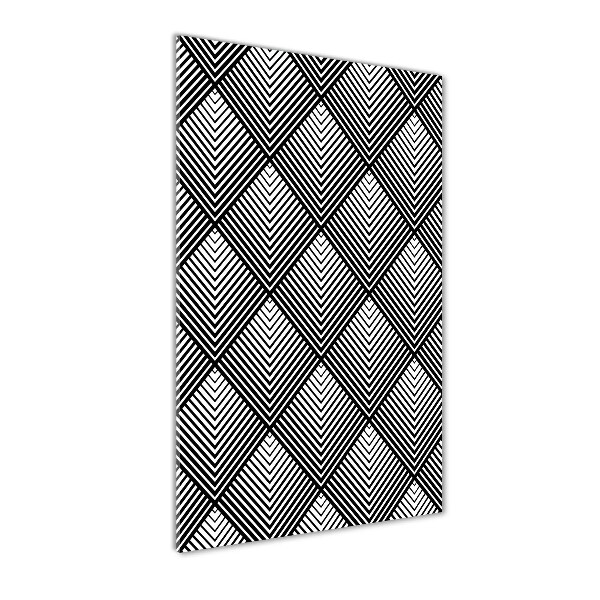 Staand foto in plexiglas Geometrische achtergrond