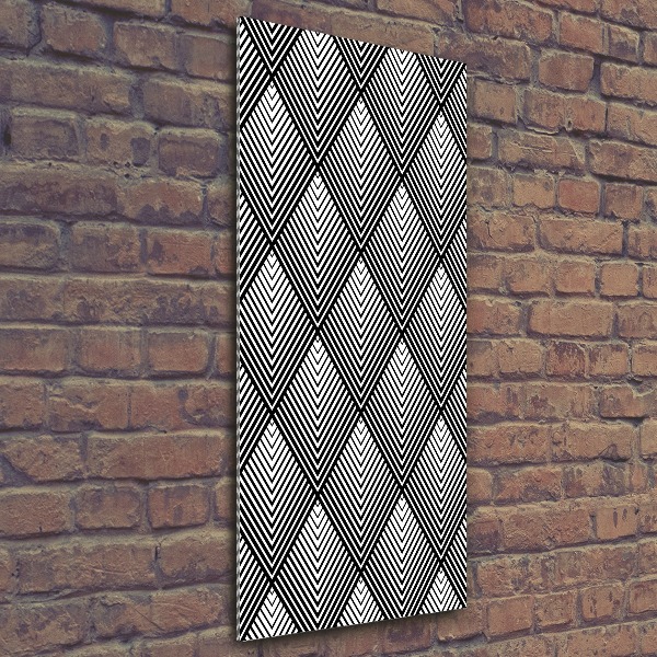 Staand foto in plexiglas Geometrische achtergrond