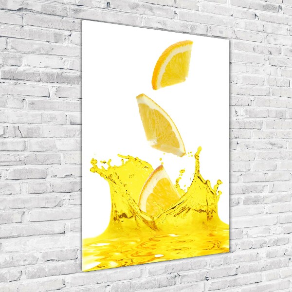 Staand plexiglas foto Citroensap