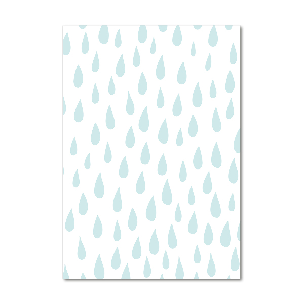 Staand foto plexiglas Druppels