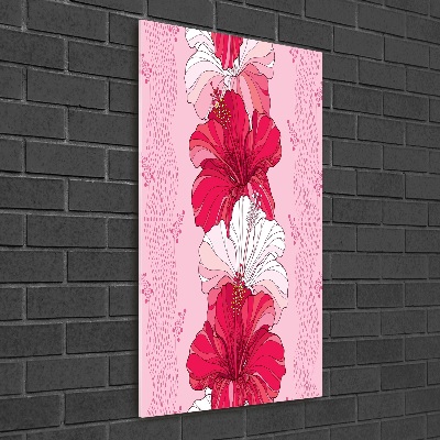 Staand foto in plexiglas Hibiscus