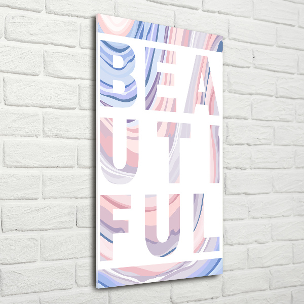 Staand foto plexiglas Mooi