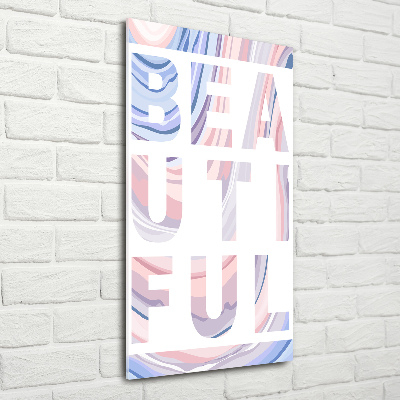 Staand foto plexiglas Mooi