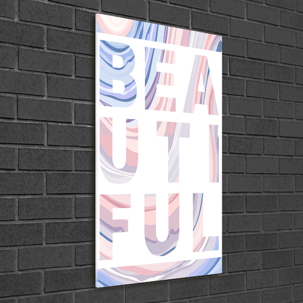 Staand foto plexiglas Mooi