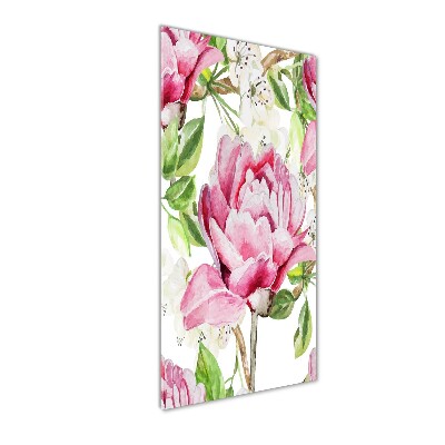 Staand foto plexiglas Pioen