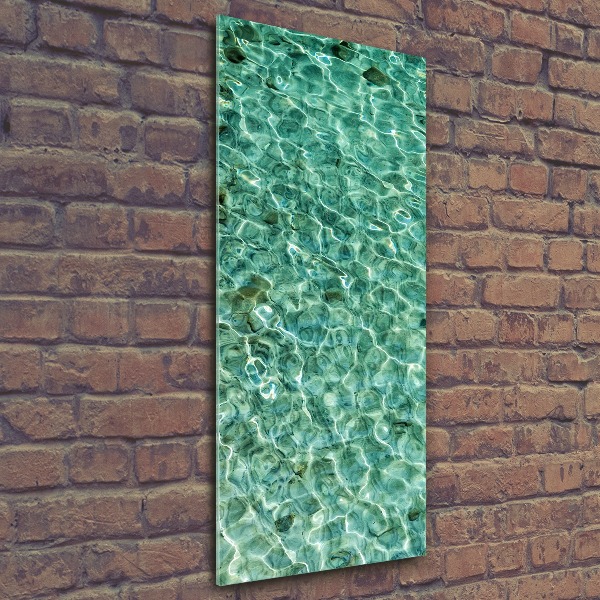 Staand plexiglas foto Helder water