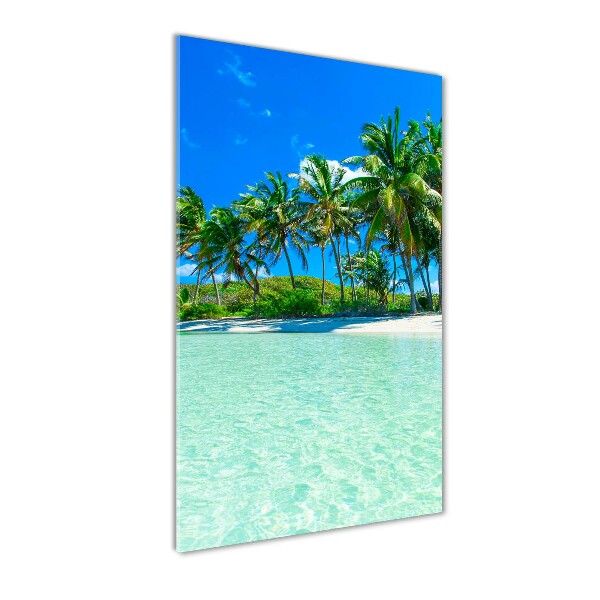 Staand foto plexiglas Tropisch strand