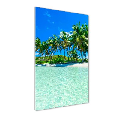Staand foto plexiglas Tropisch strand