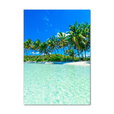 Staand foto plexiglas Tropisch strand