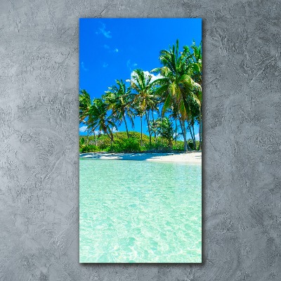 Staand foto plexiglas Tropisch strand