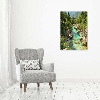 Staand plexiglas foto Bergstroom