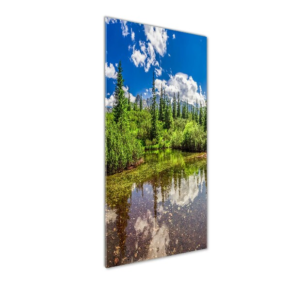 Staand foto plexiglas Meer in de bergen