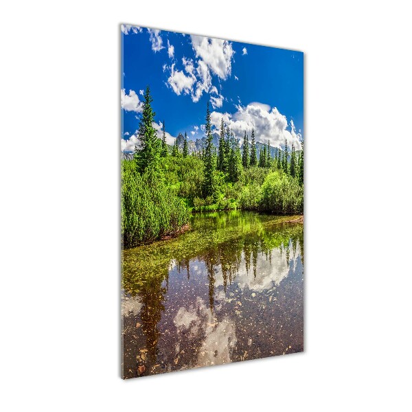 Staand foto plexiglas Meer in de bergen