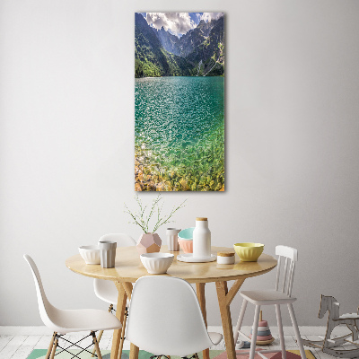 Staand foto in plexiglas Meer in de bergen